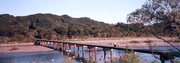 佐田沈下橋